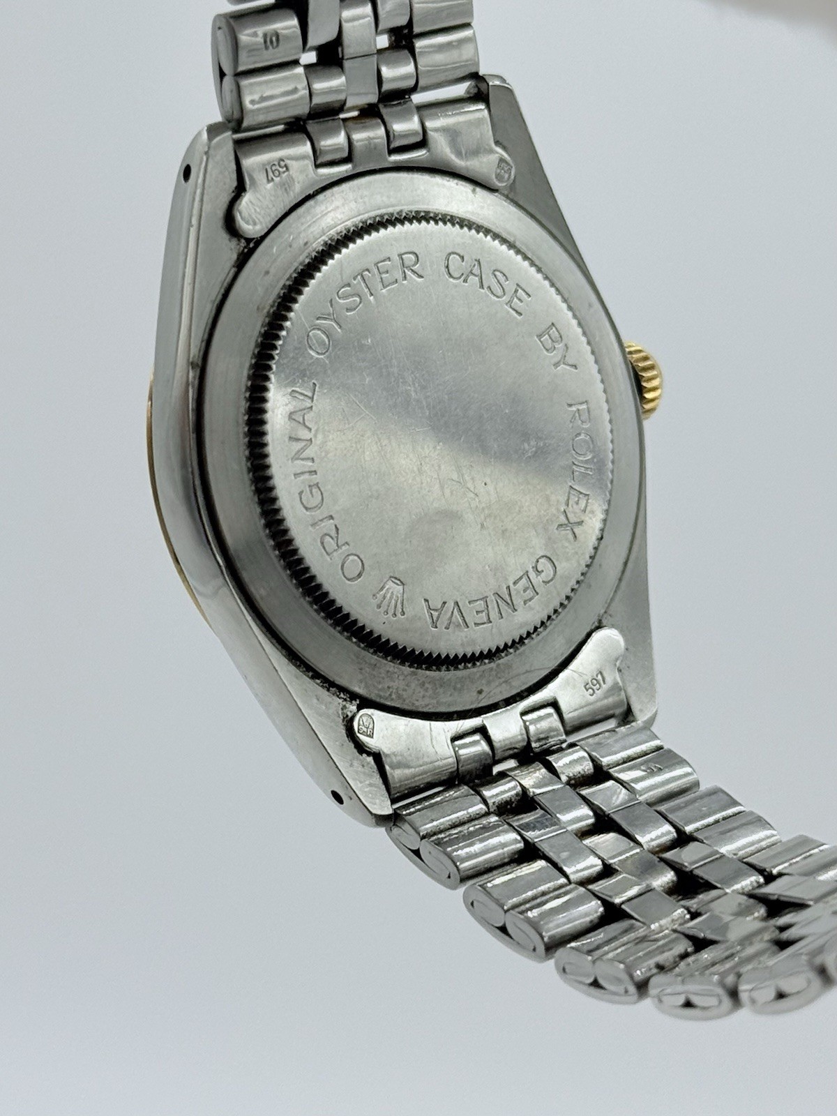 TUDOR Prince OysterDate 74033 Stainless Steel / Yellow Gold 34mm (Rolex Crown)