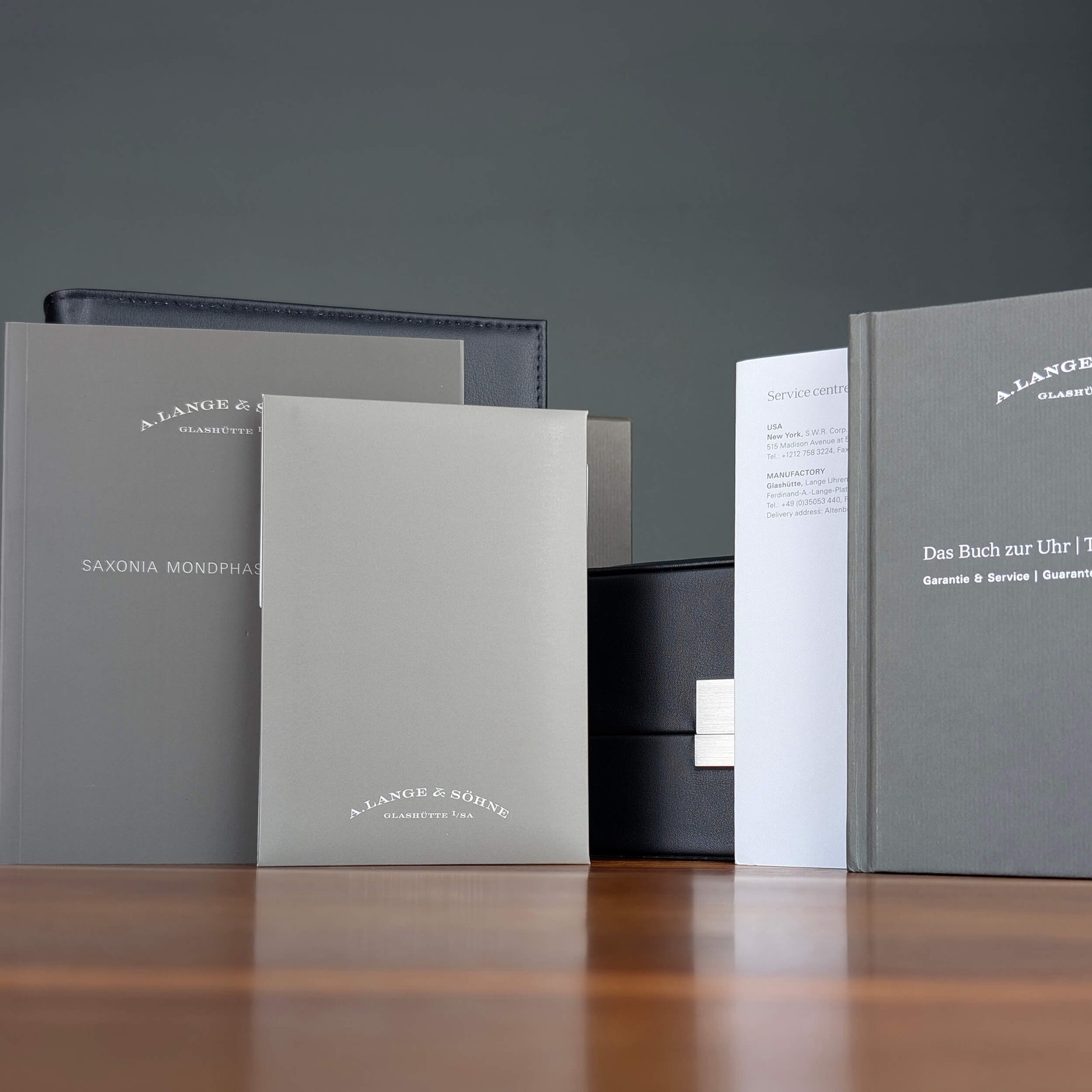 2022 Box & Papers + New Lange Strap A. Lange & Sohne Saxonia Moon Phase 384.029