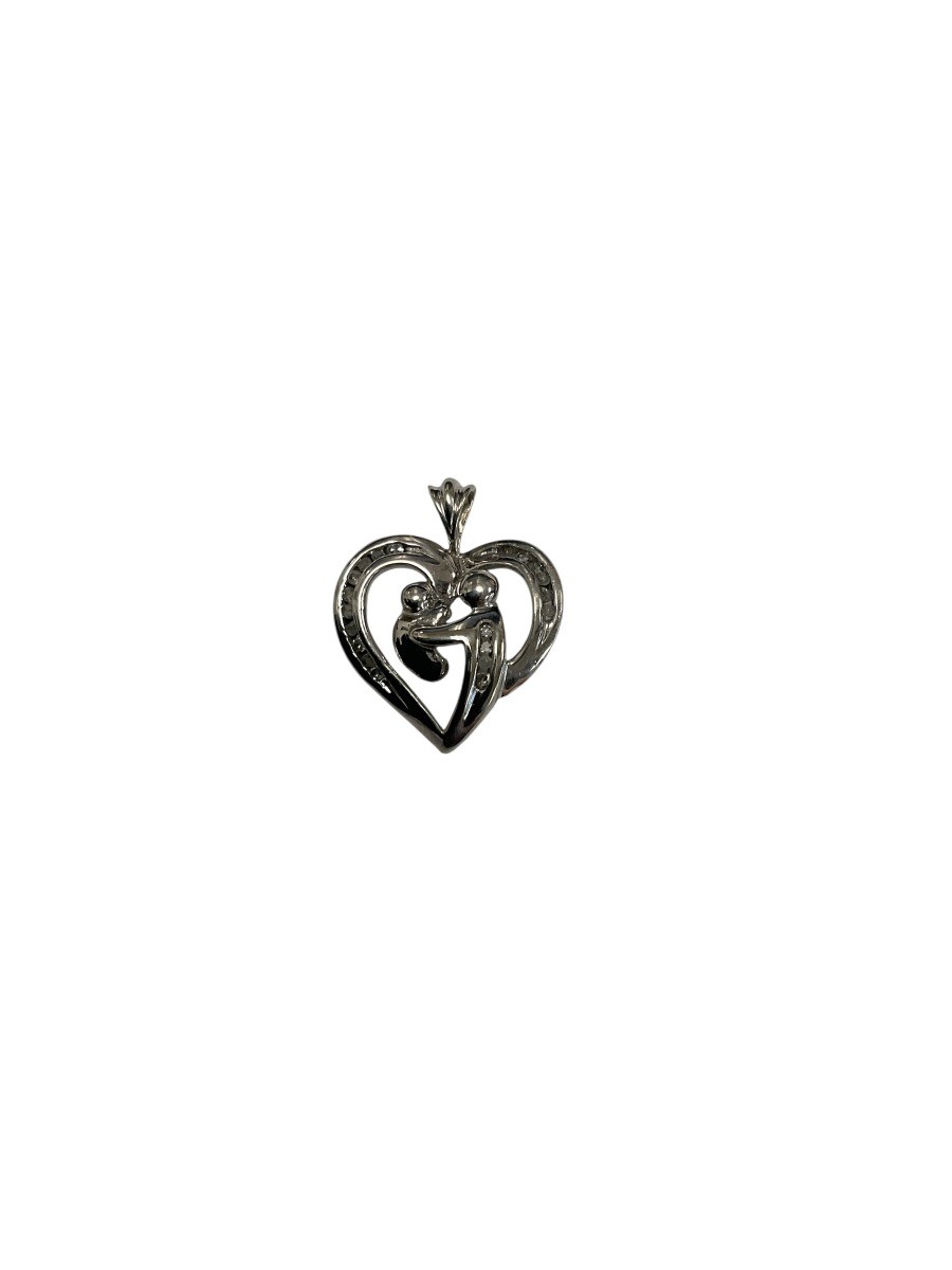 20 Diamonds .20 Carat T.W. 10K White Gold 0.93dwt (MP3070583)