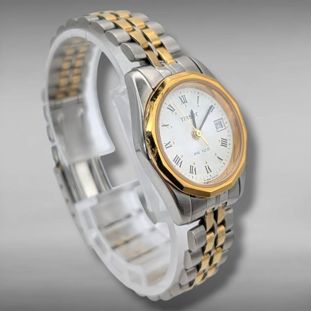 tissot pr100 dodecagon roman quartz wrist 16cm/6.3in No Accessories