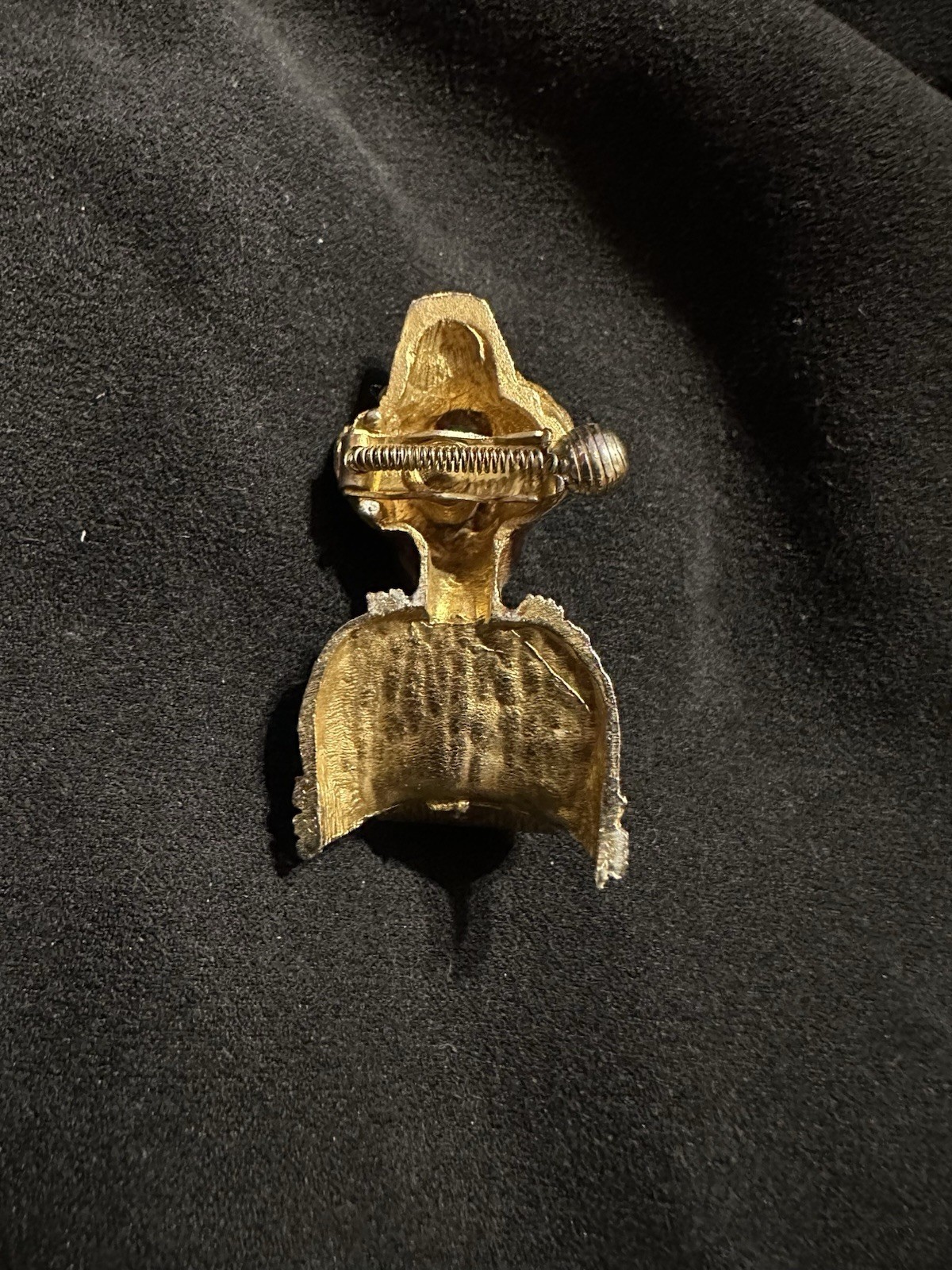 HAR Genie Fortune Teller Clip On Earrings And Spring Clasp Pin