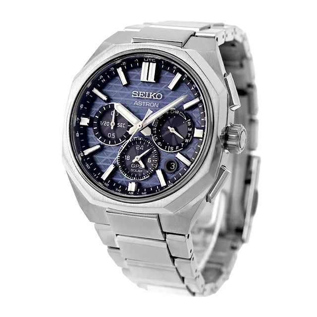 SEIKO ASTRON HAB001J Blue GPS Solar Men’s Watch New in Box