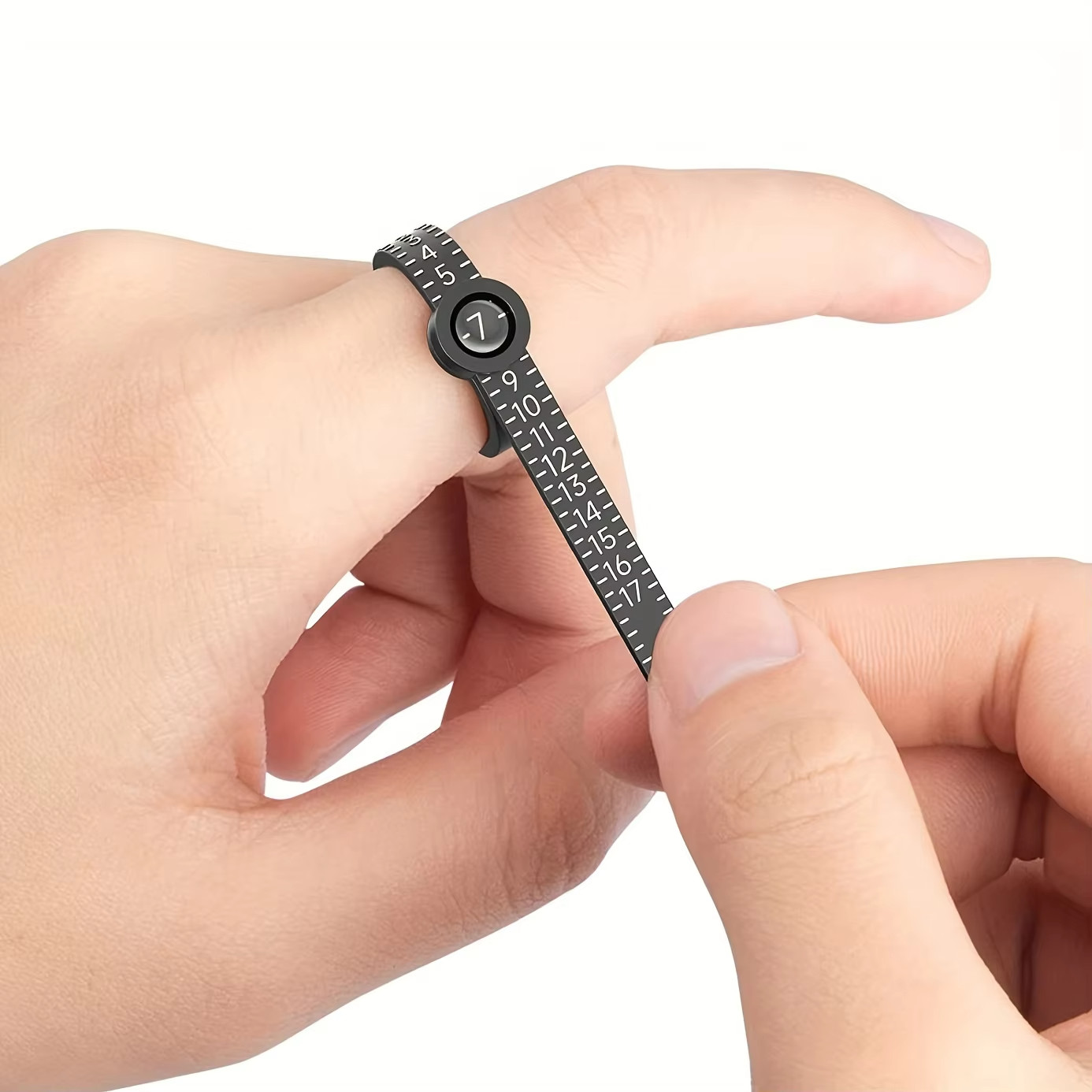 Ring Sizer Measuring Set 1-17 USA Rings Finger Size Jewelry Sizing Measure Tool