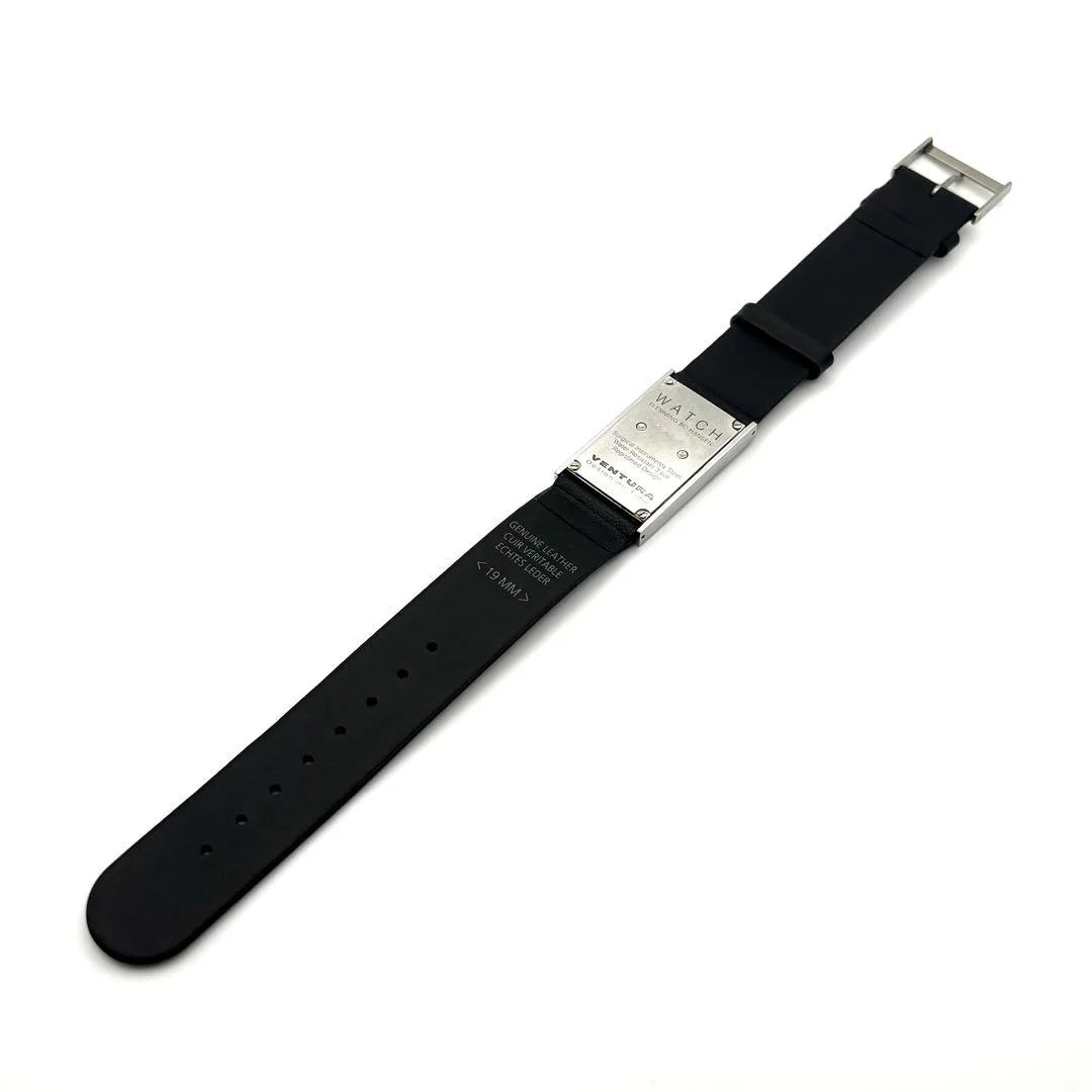 Ventura Flemming Bo Hansen Normcore MoMA Stainless Steel Boys Watch Black Silver