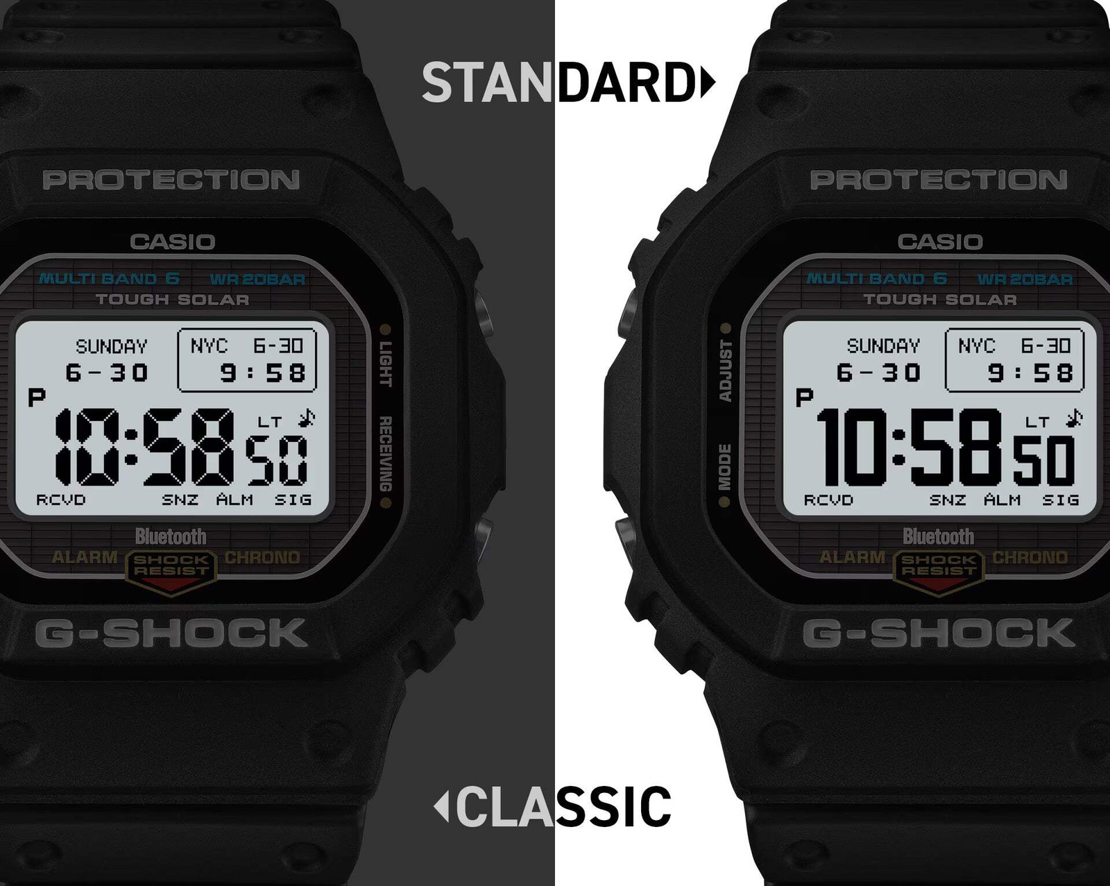 CASIO G-SHOCK GW-BX5600-1 MIP SOLAR BLUETOOTH MB6 DIGITAL WATCH