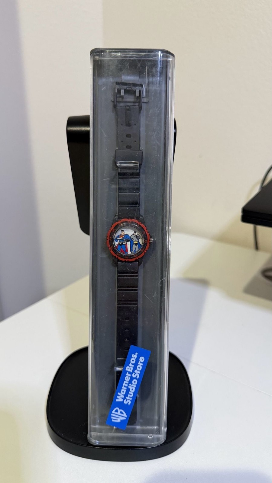 BATMAN & SUPERMAN WATCH Warner Bros Exclusive 1998 DC