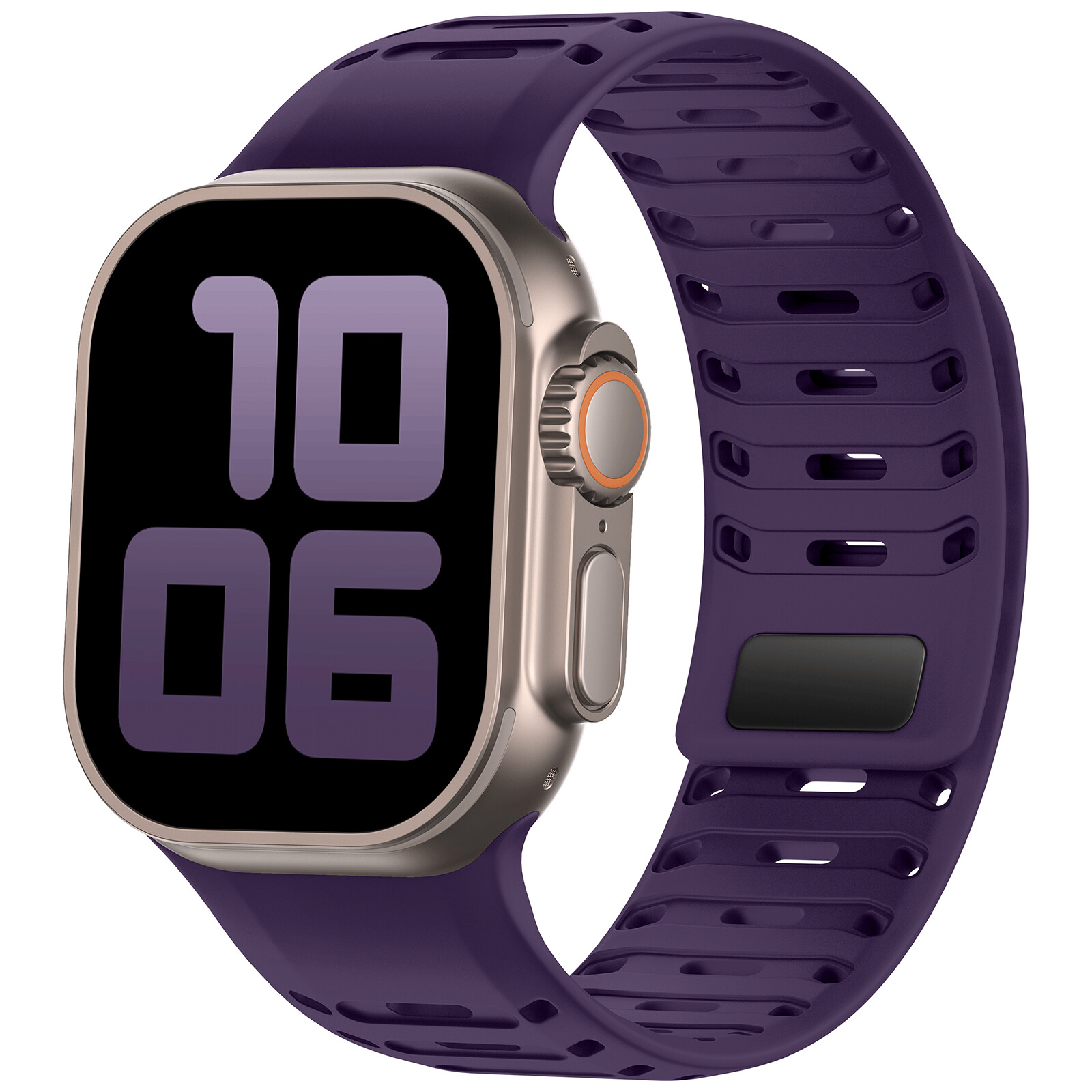Sports Silicone Waterproof Watch Band Strap For Apple Watch 42/44/45/46/49mm