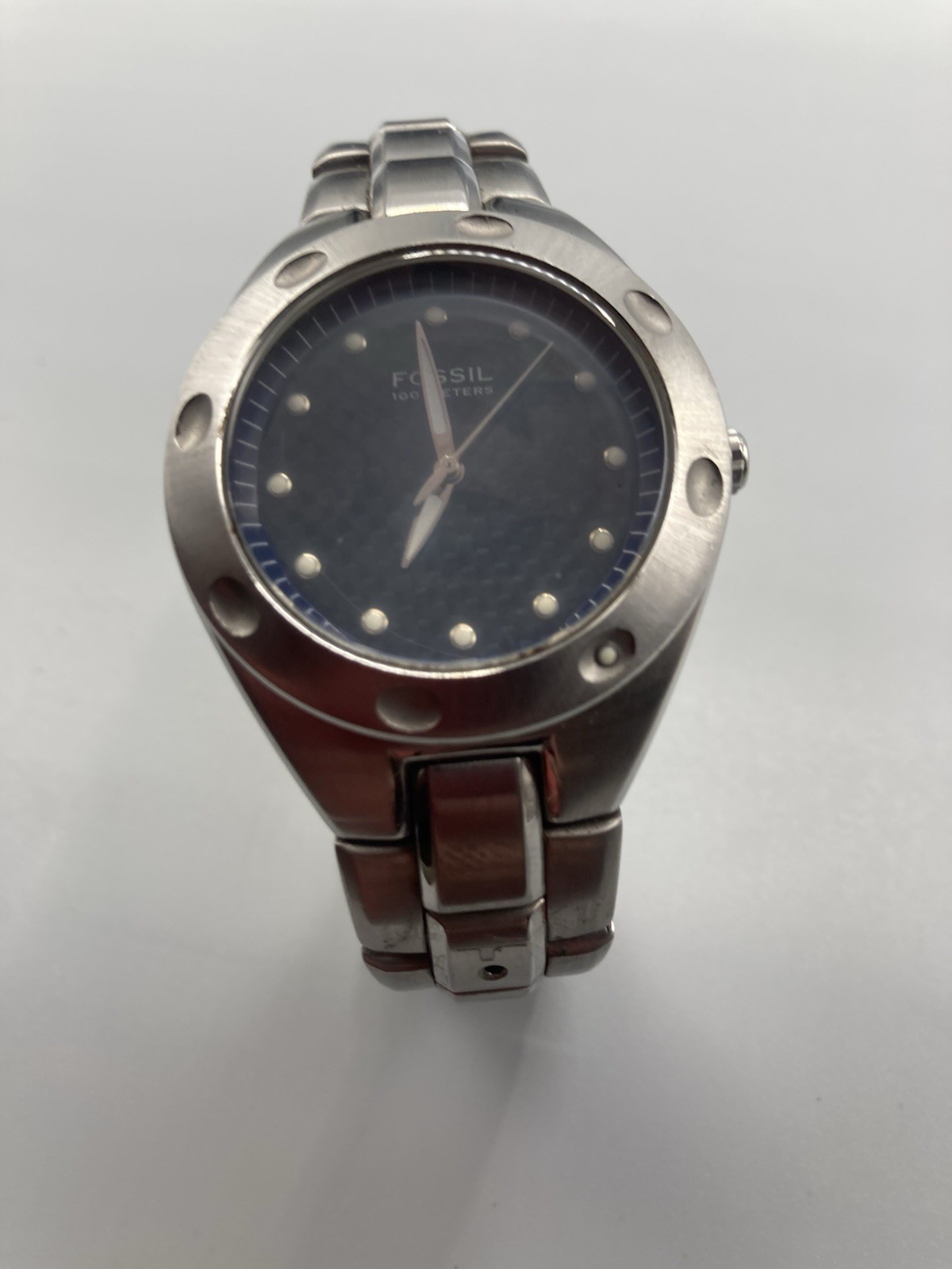 Fossil blue PR 5098 stainless 50 mm working preowned