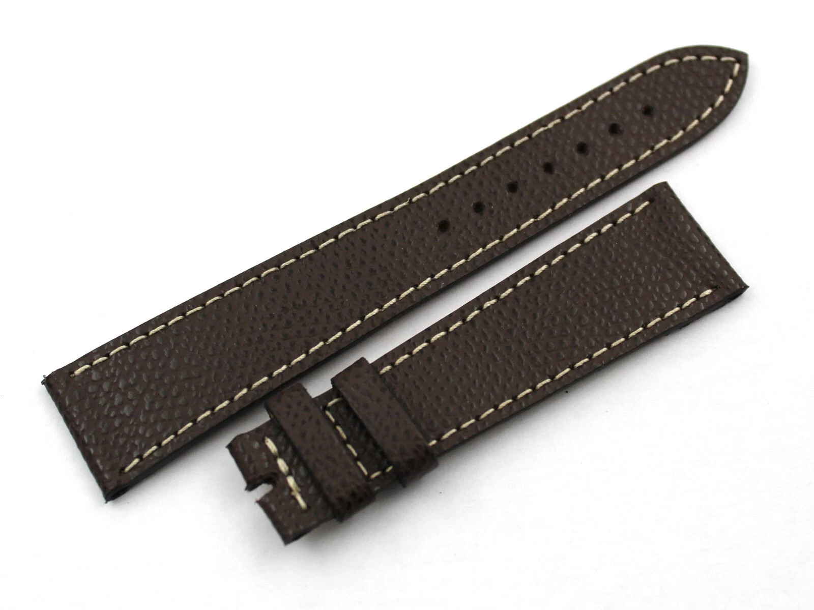 Dark Brown Hammered Leather Straps Various Sizes Made Italy Excellent Quality