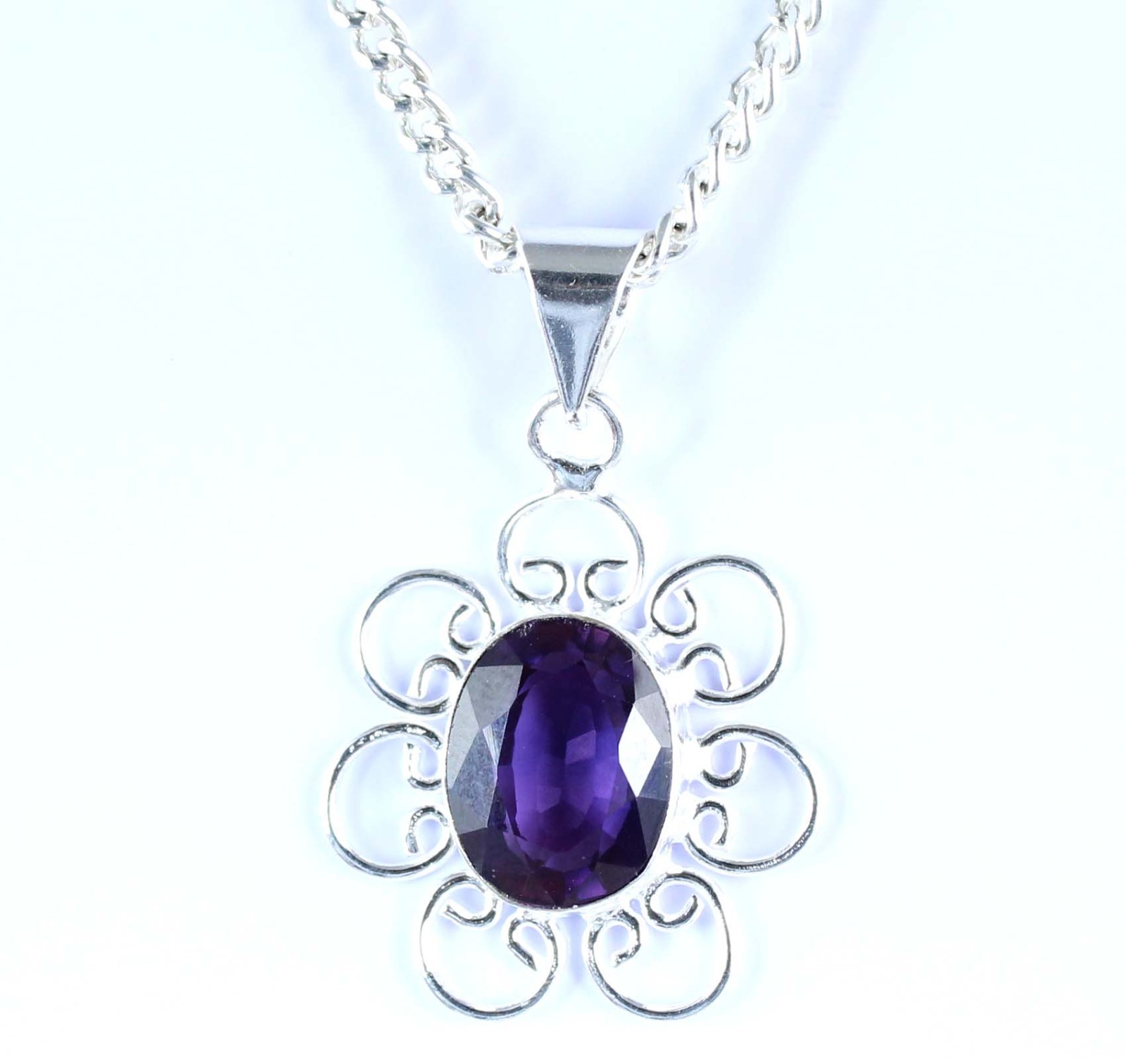 Natural 16.07 Ct Oval Boysenberry Sapphire Gems Men’s Pendant Mother’s Day Deal