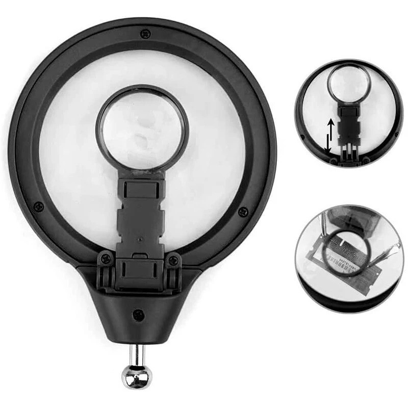 Helping Hands Tool Jewelry Repair Soldering Iron Clamp Holder Magnifying Glass