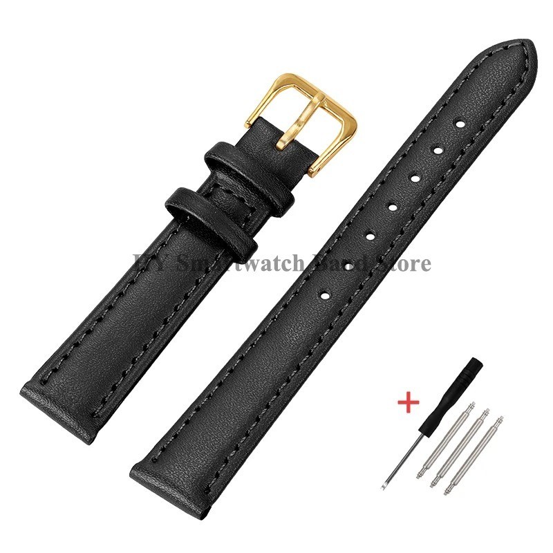 Leather Watch Strap 12mm to 24mm Genuine Replacement Soft Bracelet Watch Band