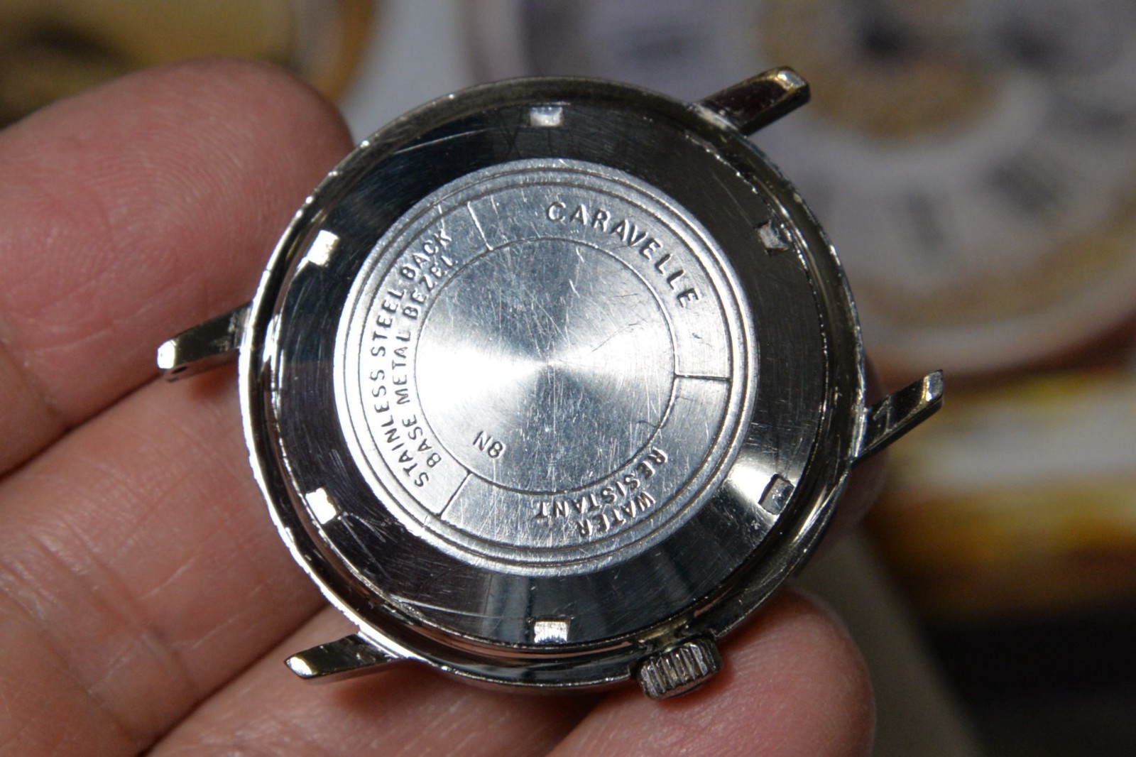 Vintage 1978 Bulova CARAVELLE 1133.50 ETA2879 17J Automatic Mens Watch–4 Repair