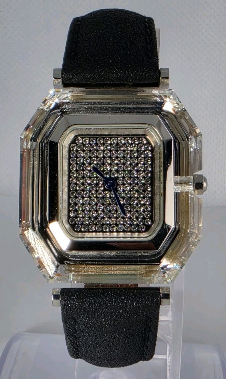 SWAROVSKI SWISS MADE WOMEN’S WATER RESISTAN STAINLESS STEEL BACK