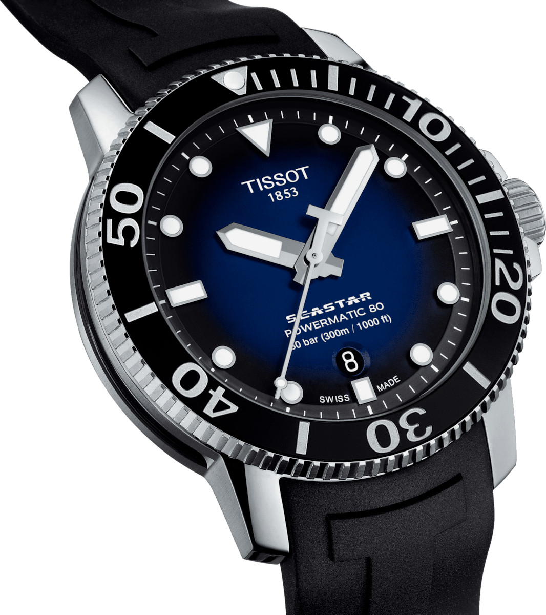 Tissot Seastar 1000 Powermatic 80 Automatic 43 MM Watch T120.407.17.041.00