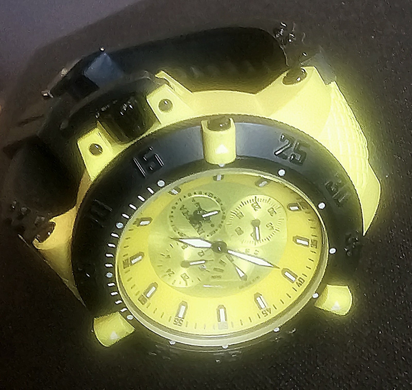 Invicta Subaqua Noma III 17116 Yellow Black Chronograph Men’s Quartz Watch