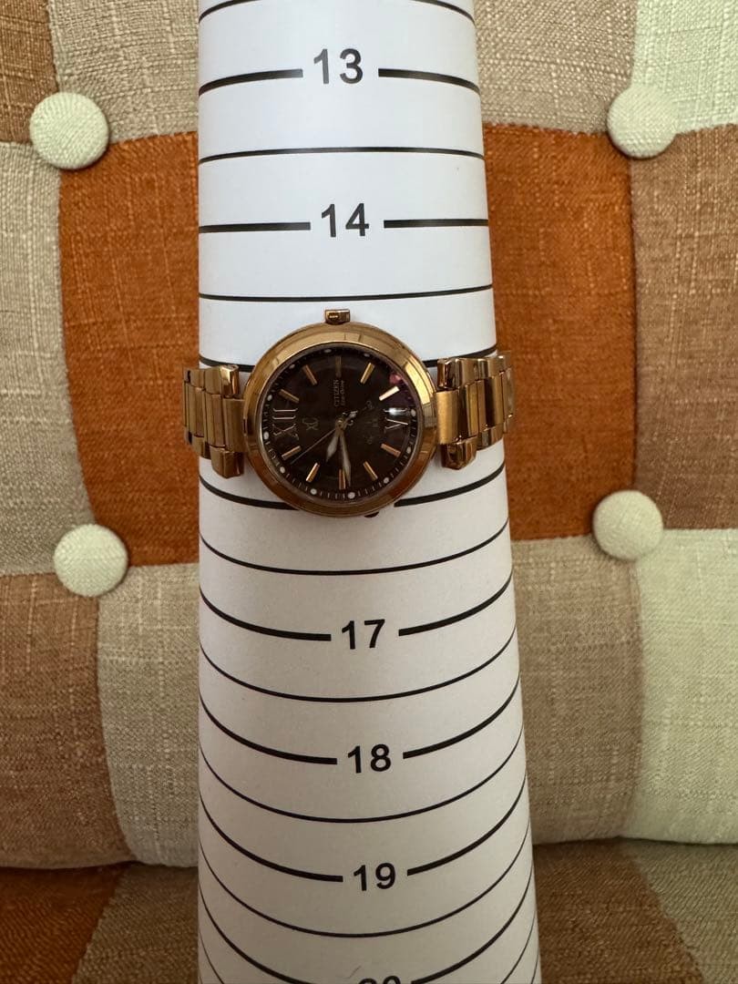 Citizen xC Gold Stainless Steel Analog Watch Belt Adjustment