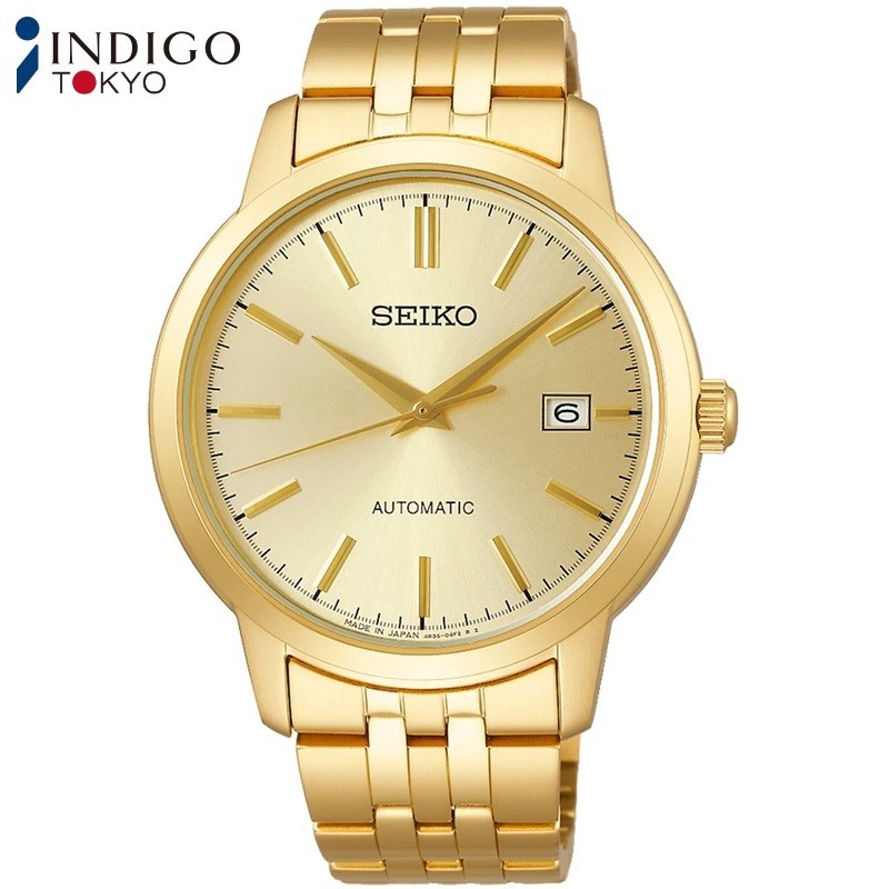 Seiko Selection SCVE062 S series Mechanical Automatic Gold 41.2mm Watch