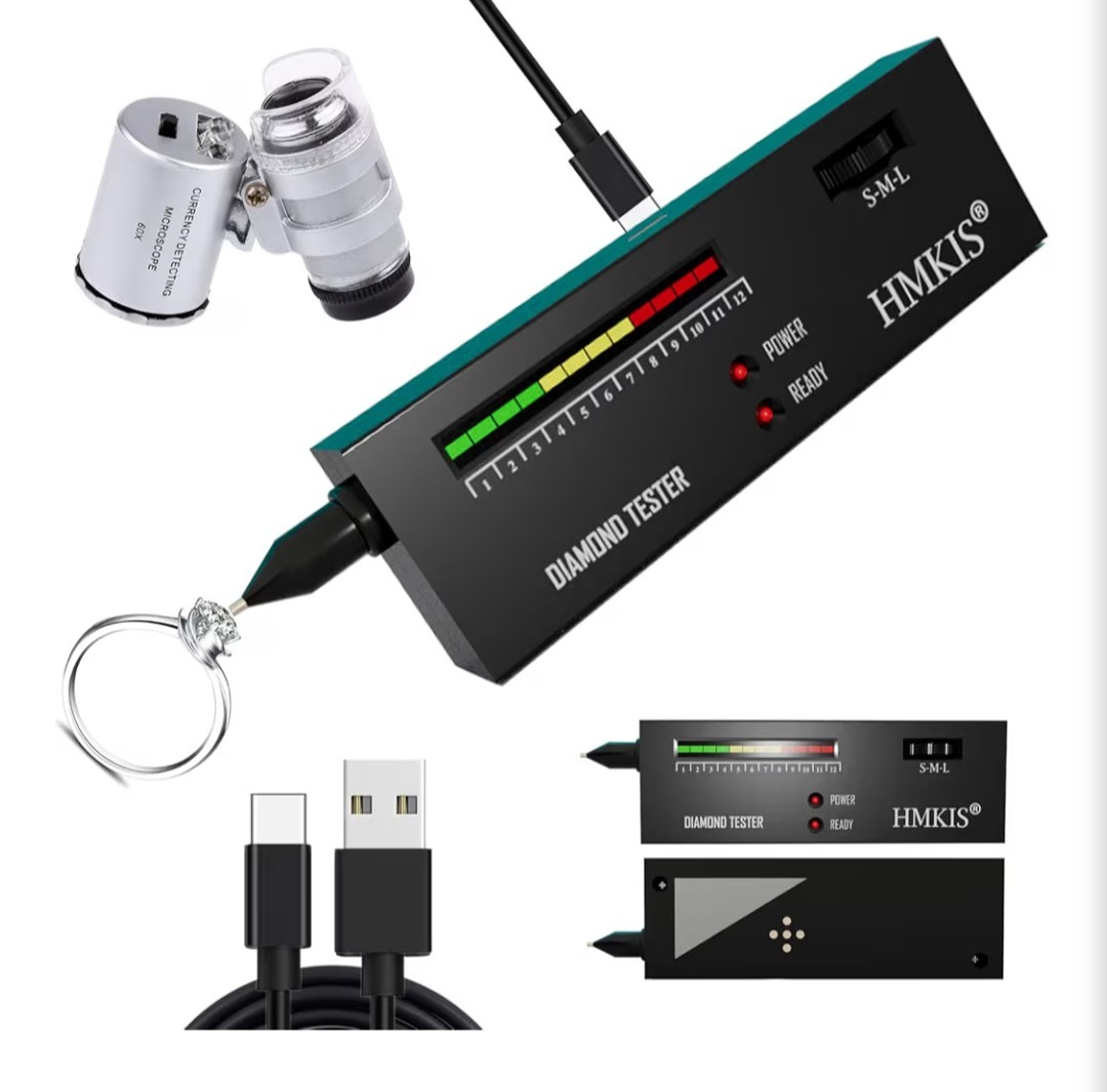 DIAMOND TESTER BLACK PEN PROFESSIONAL JEWELRY DIAMOND TESTER