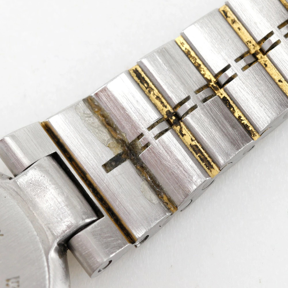 Dunhill Millennium wristwatch Stainless Steel Silver Quartz Analog White Dial La