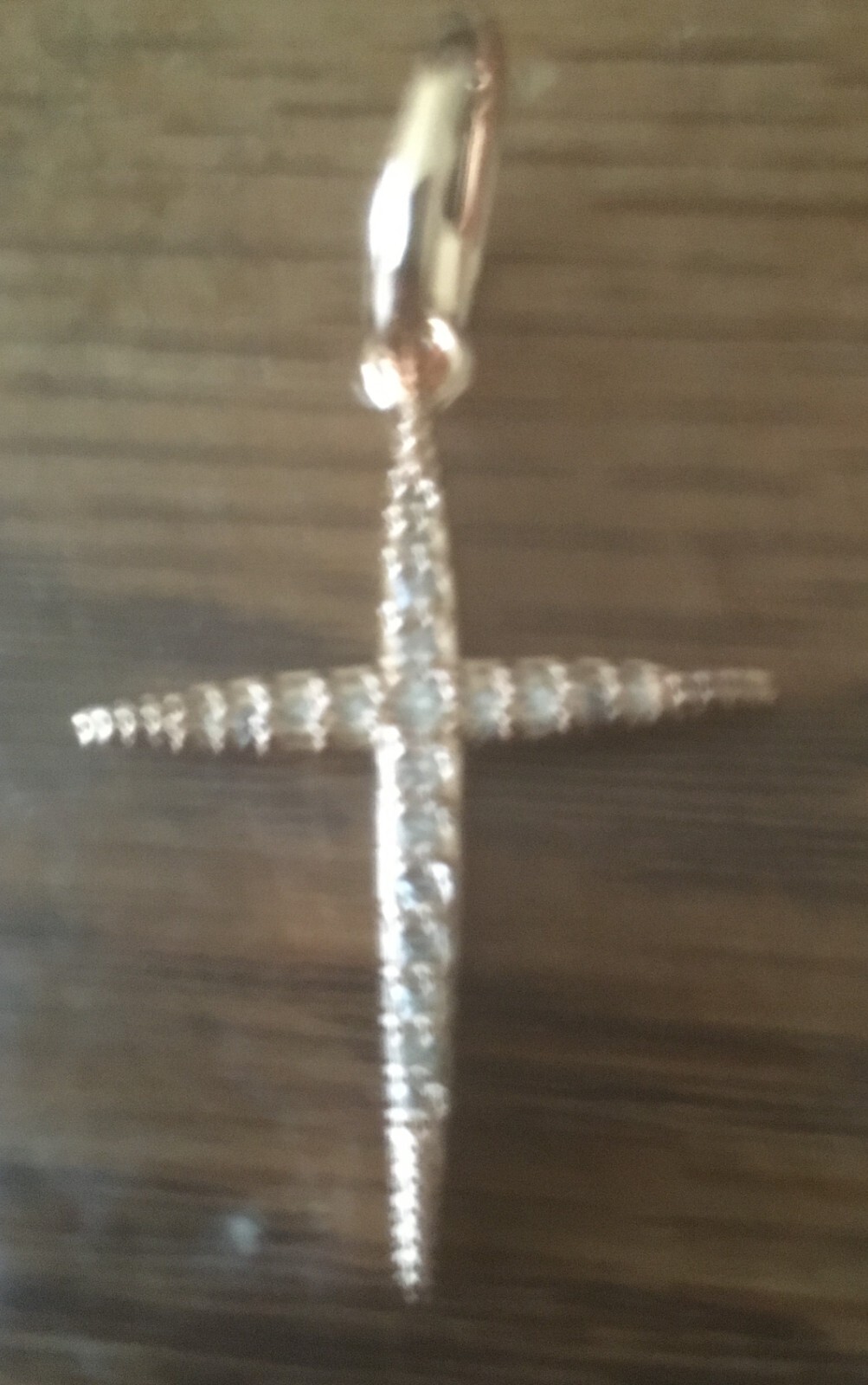crystal metal cross Pendant 1.0 *