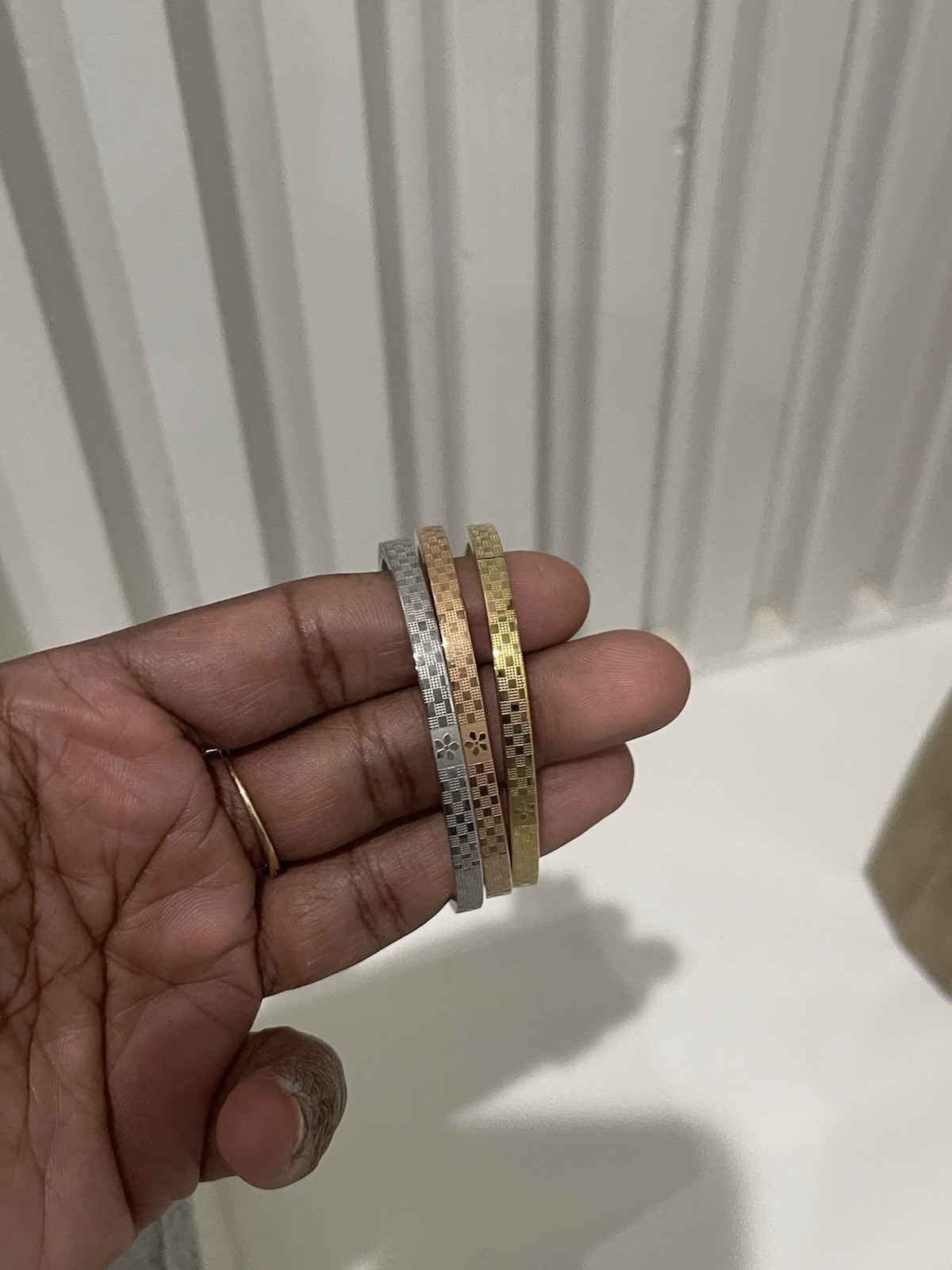 Stainless Steel Bracelet kids Size Lot Of 33 Gold Rose Gold And Silver Tone Gift