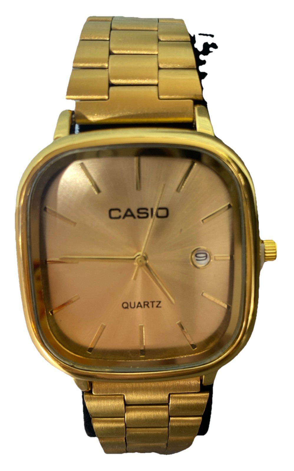 CASIO 3298 -A168 Series Stainless Steel Quartz Analog Gold Water Resistant