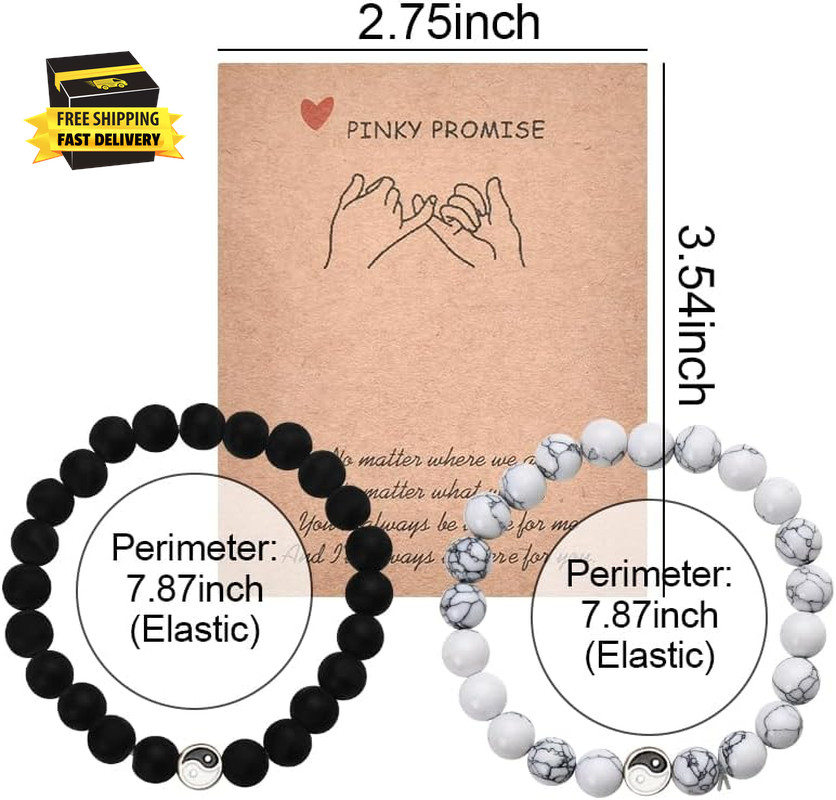 Anniversary Birthday Bracelet Gifts for Girlfriend to My Girlfriend Gifts from B