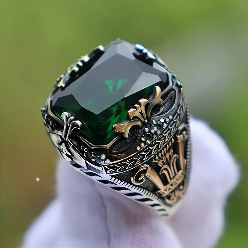 Sterling Silver Handmade Jewelry Mens Ring All Size Fashion Ring Sizes Available