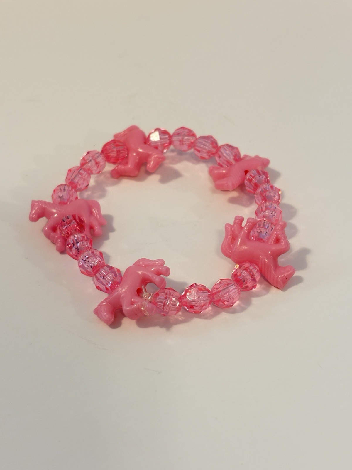 Bracelets Beaded Stretch Horse Bracelet Girls Kids Jewelry Birthday Gifts