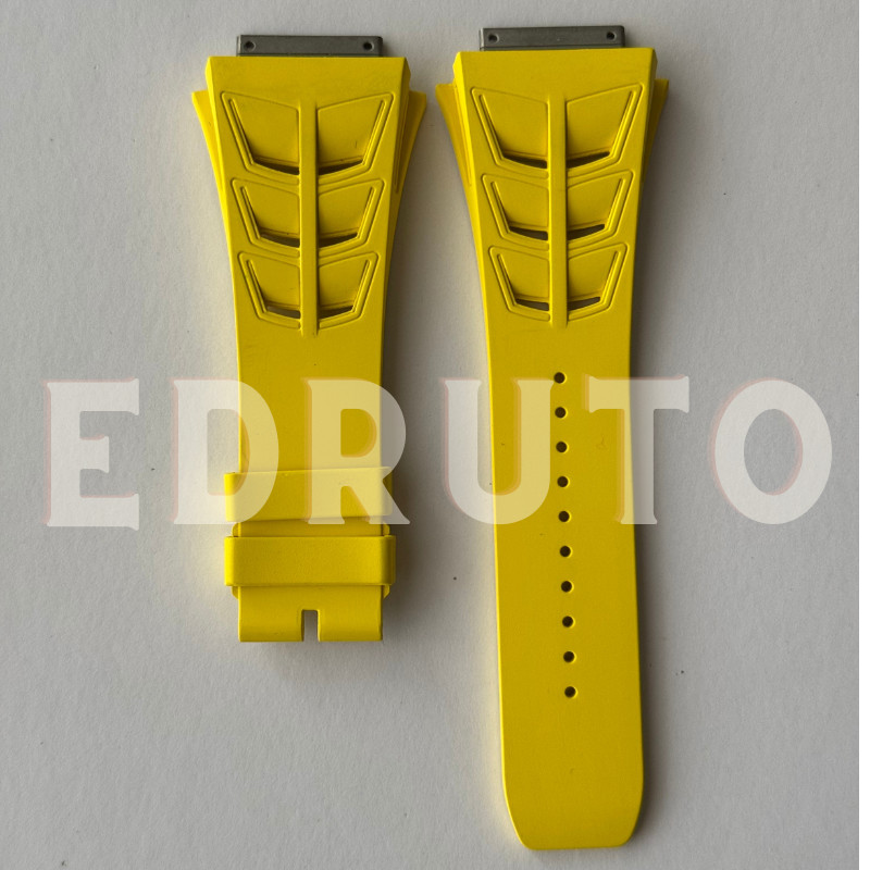 Replacement Rubber Watch Strap For Richard Mille RM030 RM035-02/3 Medium Large