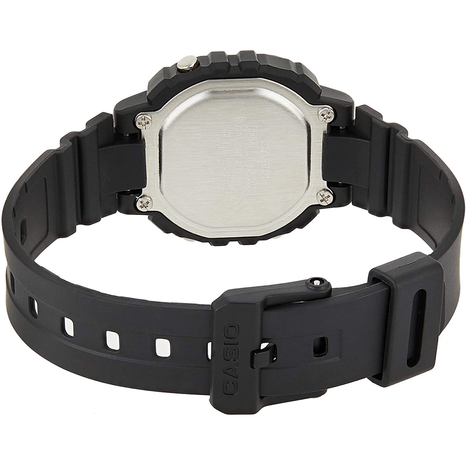 Casio LA20WH-1B Women’s Classic Digital Black Resin Band Watch