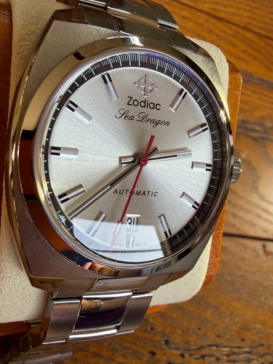 Zodiac Sea Dragon mens automatic dress watch collectible limited edition