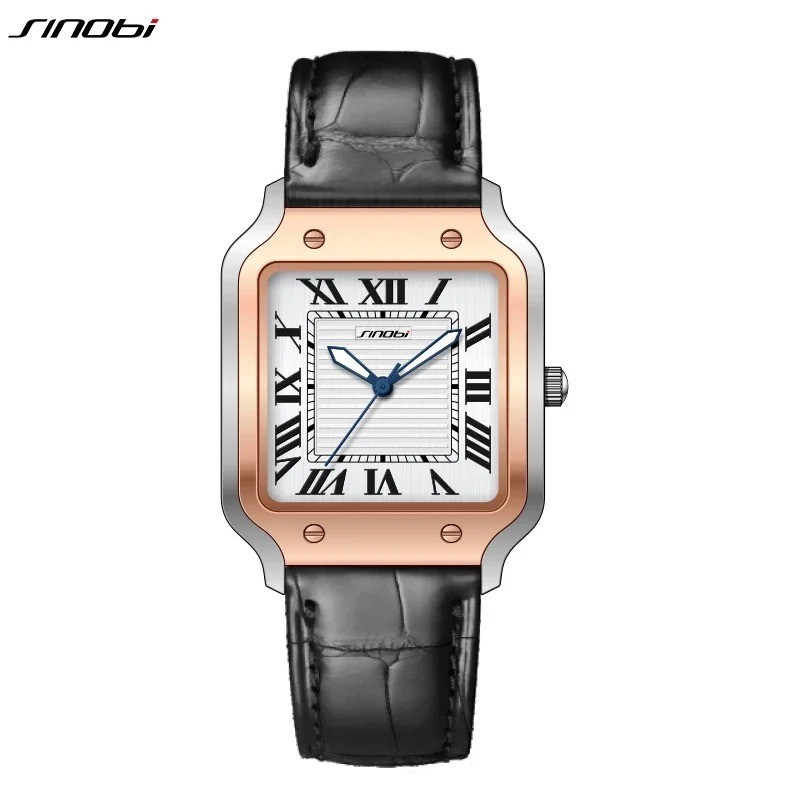 SINOBI Casual Design Men’s Quartz Watches Santos De Style