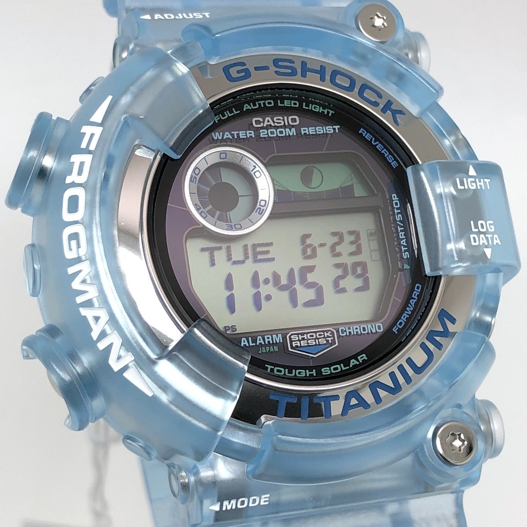 G SHOCK GW 8202K 2 FROGMAN ICERC 35th Anniversary Dolphin Whale Blue Gradient Re