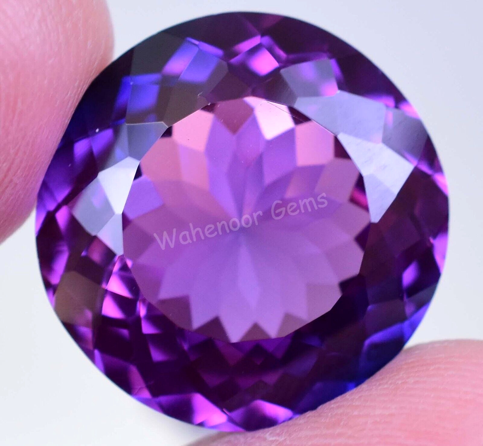 Natural 25.20 Ct Boysenberry Sapphire AGL Certified Fabulous Loose Gemstone