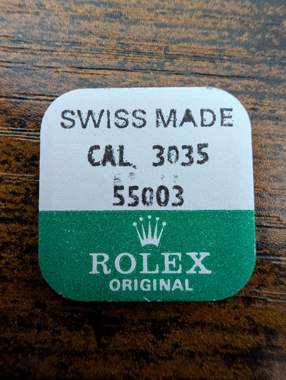ROLEX- MULTI USE SCREWS – FACTORY SEALED- CALIBER 3035 PART 55003