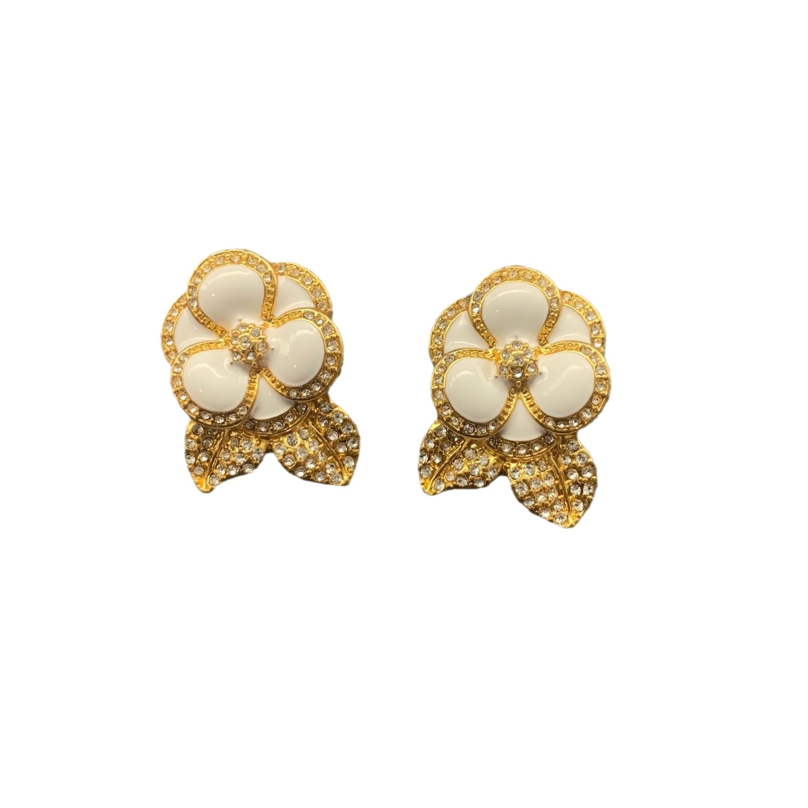 Fresh And Sweet Flower Earrings Stud Exquisite Fashion Women Jewelry Gifts