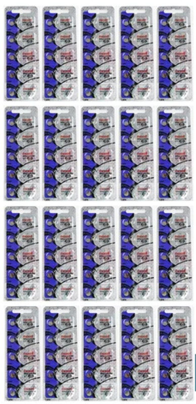 MAXELL 377 Silver Oxide SR626SW Watch Batteries Pack of 100 Batteries