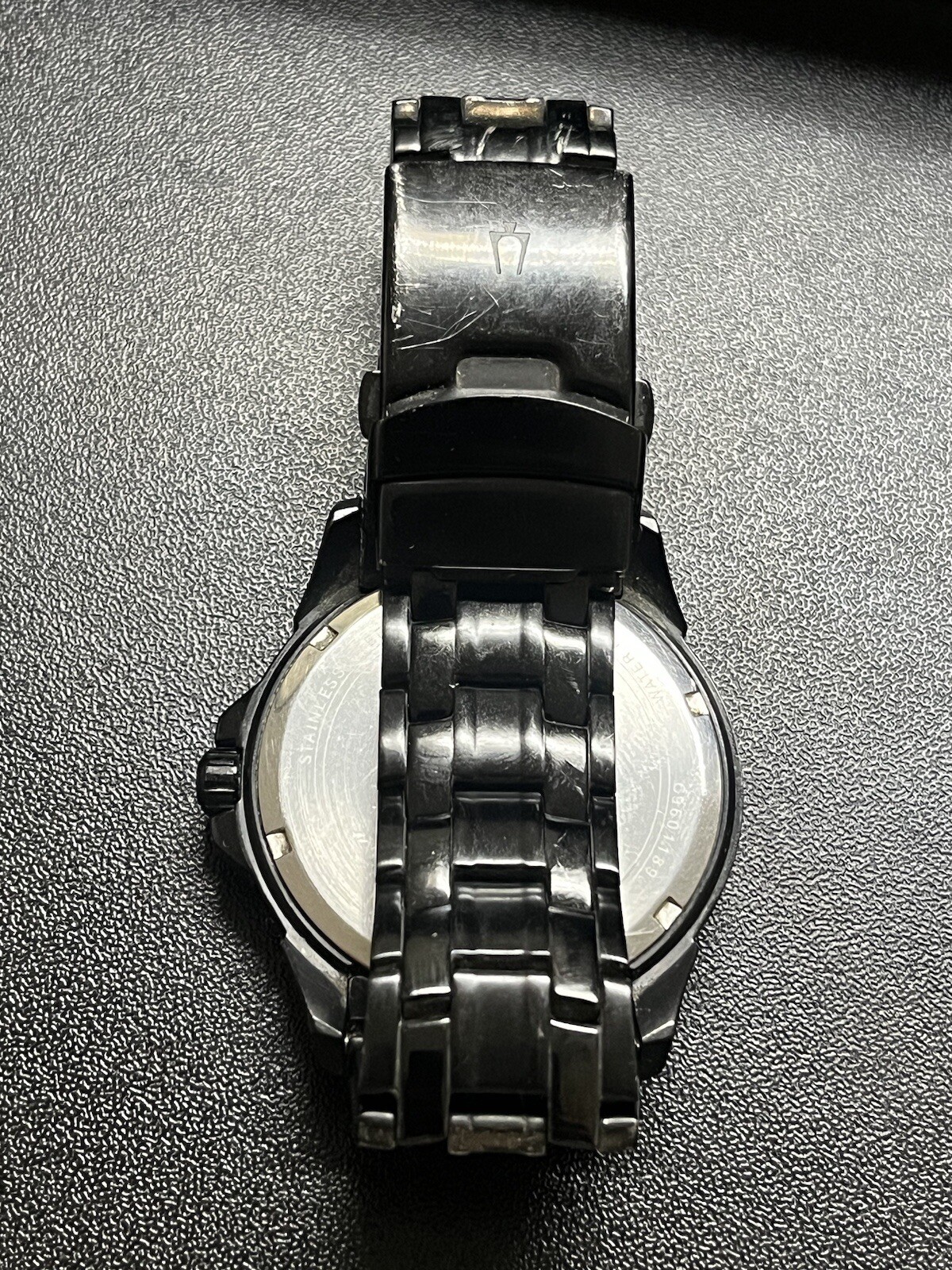 Bulova 98C121 Multifunction Classic Men’s Watch – Black Steel Quartz Movement