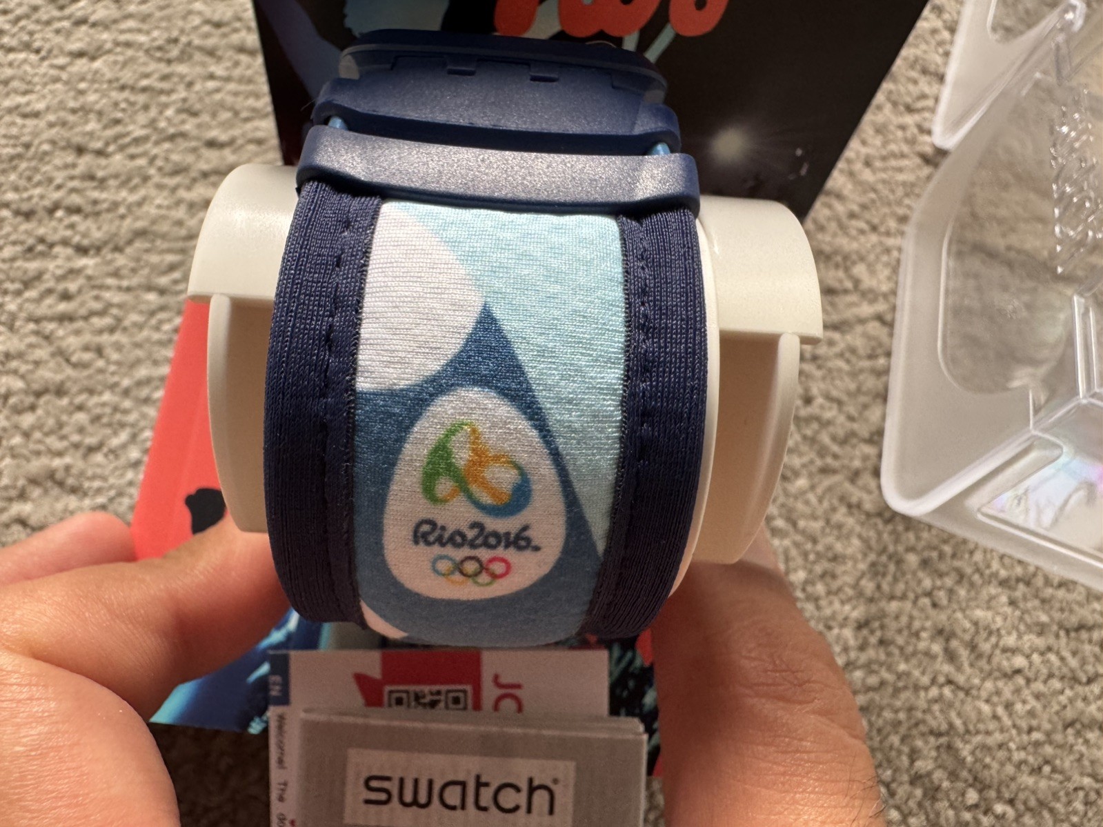NEW SWATCH TOUCH ZERO TWO OLYMPIC SPECIAL “NOSSAZERO2” SVQN102A WATCH Rio 2016