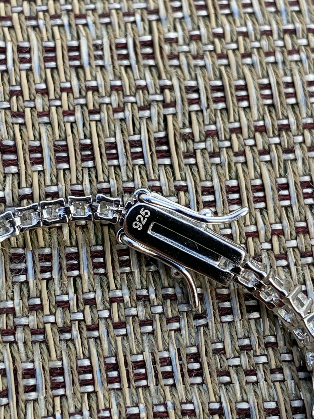Real Silver 2mm Tennis Bracelet MOISSANITE VVS D GRA Certified Mens Ladies Iced