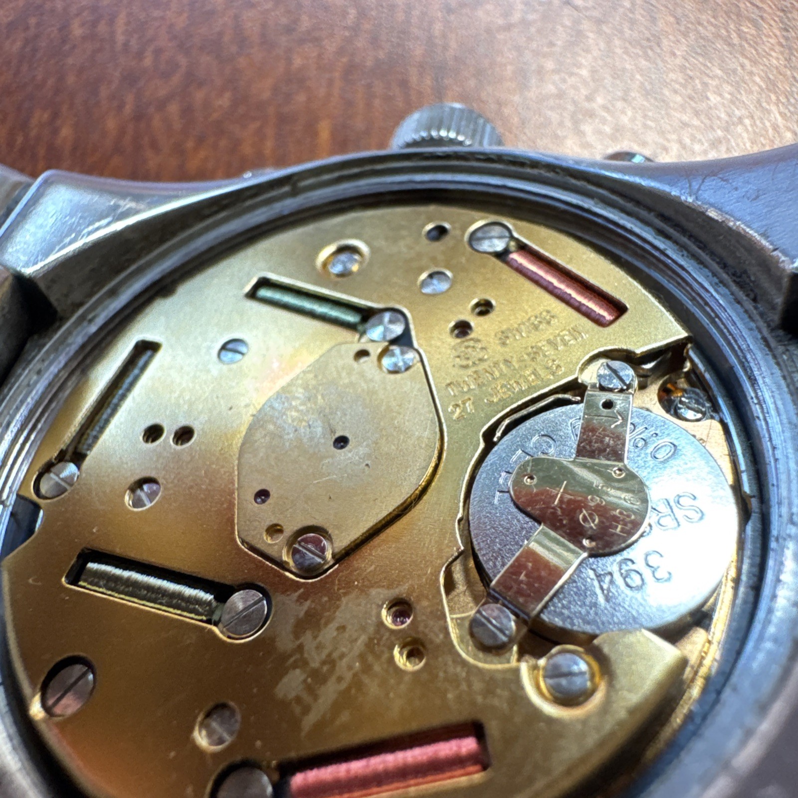 Swiss Army Hunter Flyback Chronograph Watch, WORKS RARE, read 41mm ETA 251 292