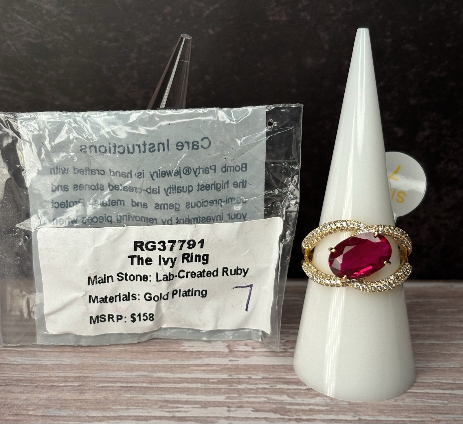 Bp Jewelry | July Ring 2026 “The Ivy Ring” Size 7