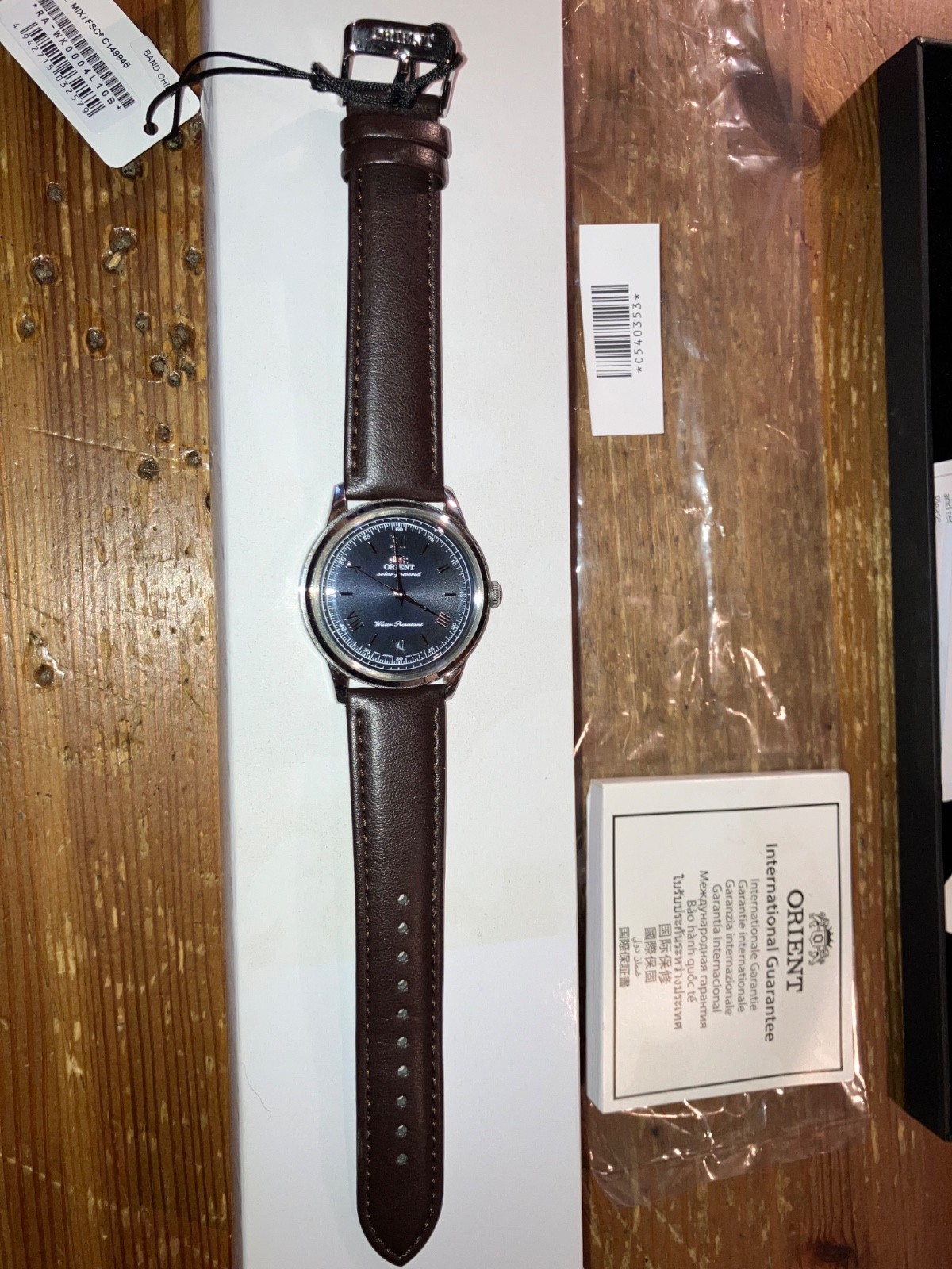 Orient Bambino Solar Powered 38mm Runs Perfectly