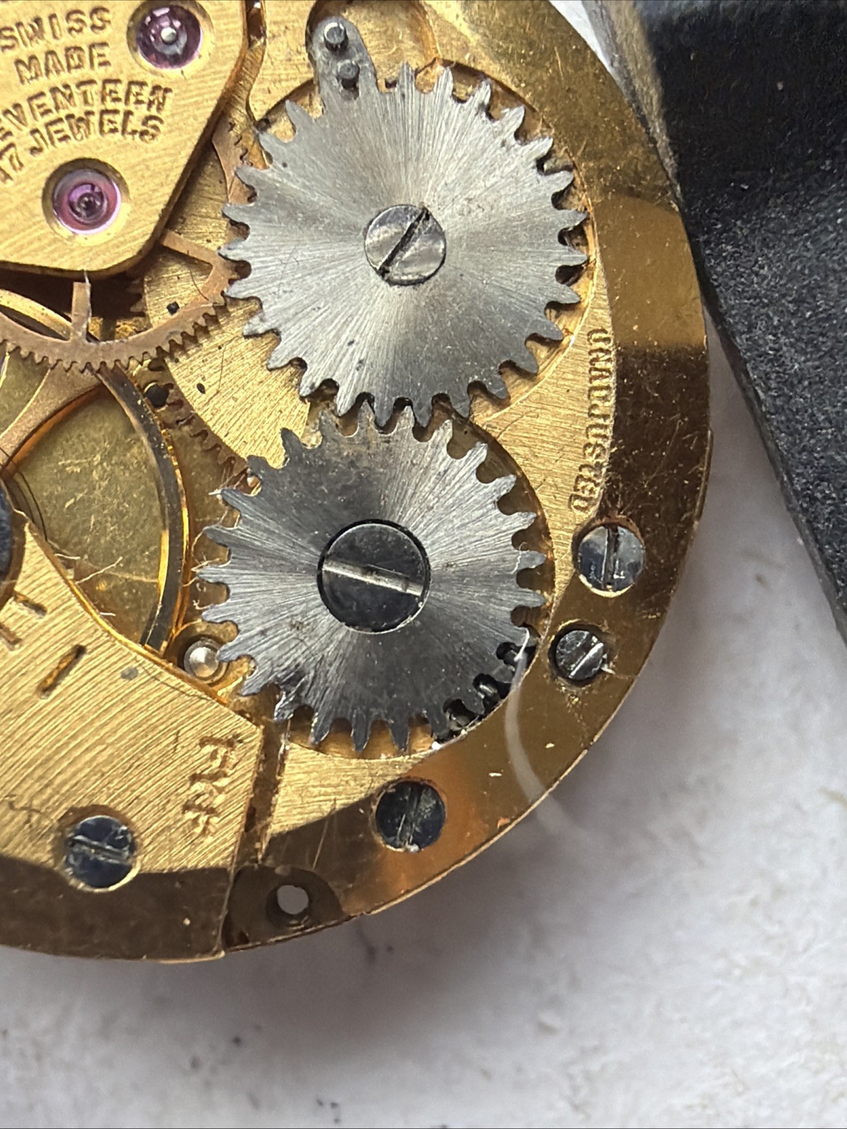 AT59 Genuine Vintage Favre – Leuba 17.4mm Ladies Watch Movement Mechanical Swiss