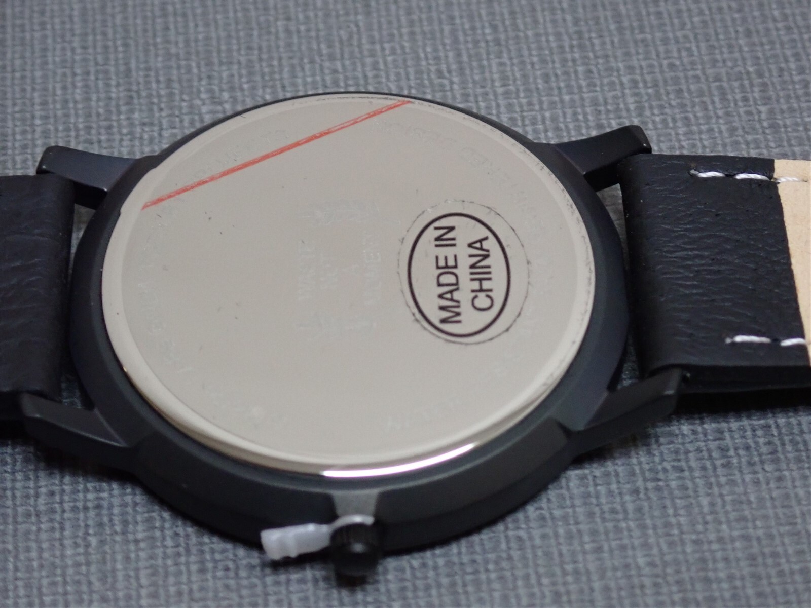 NEW Projects Watches PJT-7401-40 Bodoni 40mm M&Co Black Leather Band Watch