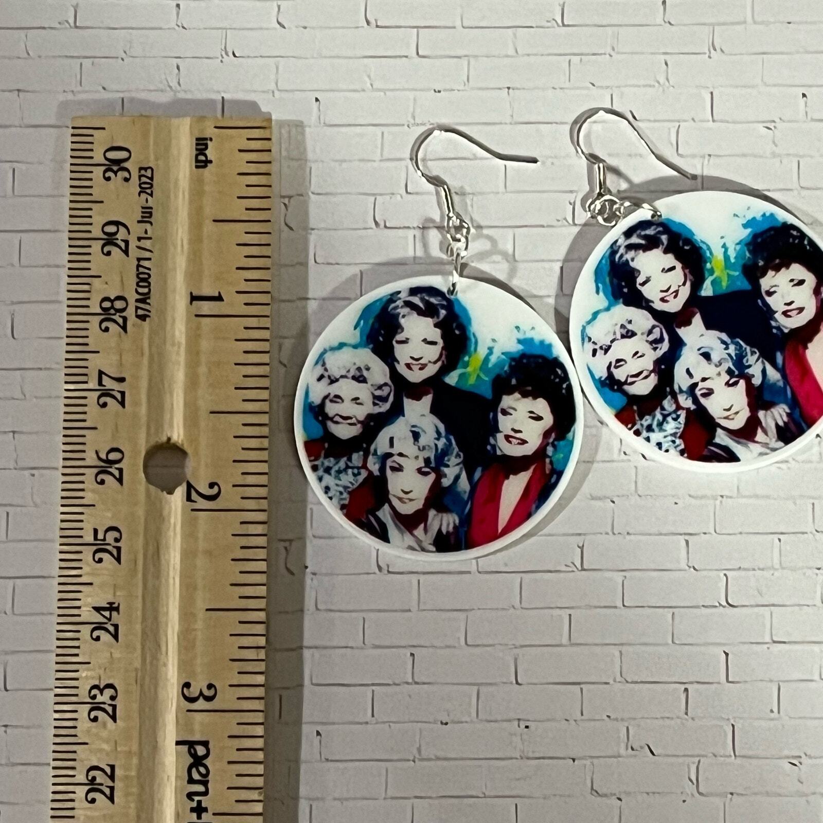 The Golden Girls Acrylic Resin Earrings