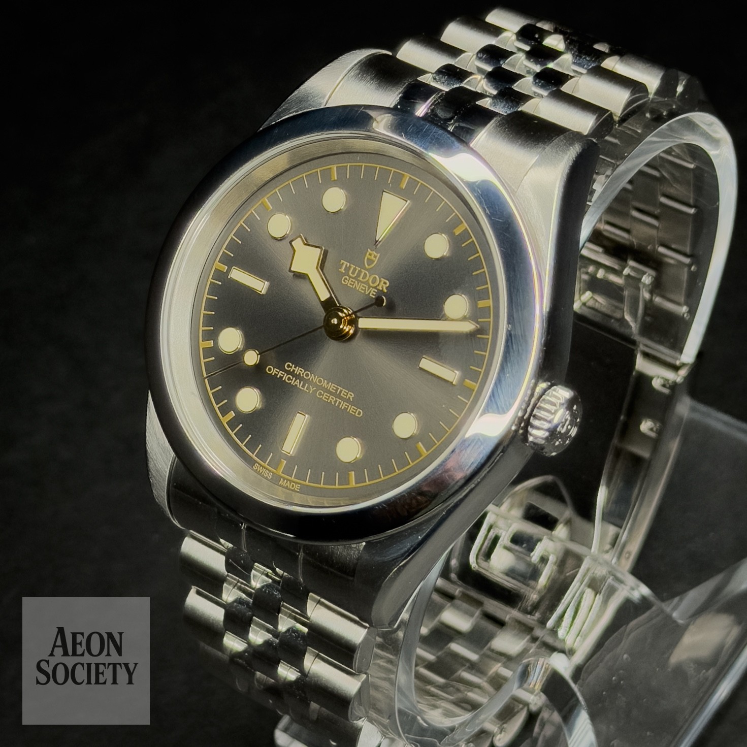 TUDOR Black Bay 41 Anthracite Mens Watch Full Set – M79680-0001