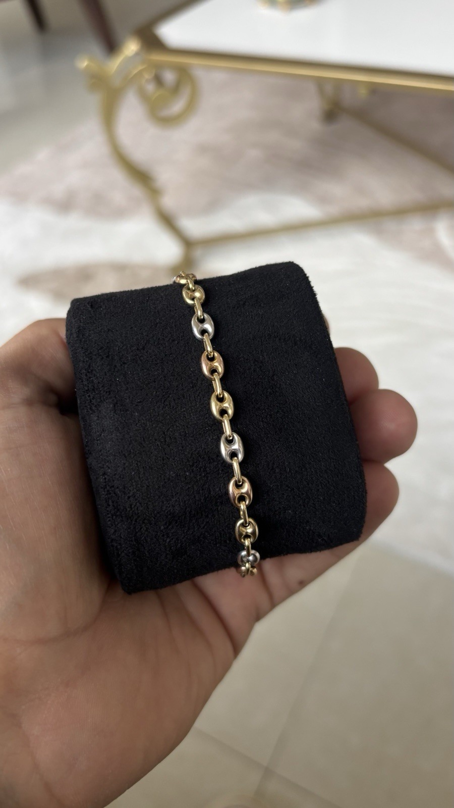 14k Gucci Puffed Link